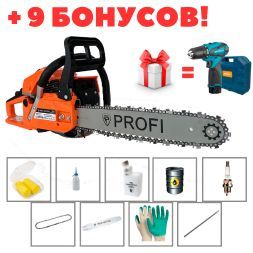 Бензопила Profi Motors