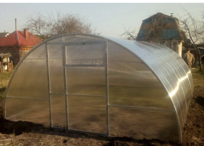 Теплица Широкая